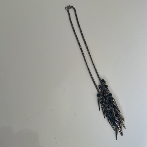 CLEARANCE Black Necklace 18.25" Inches Lenght (Approx.) - Picture 10 of 17